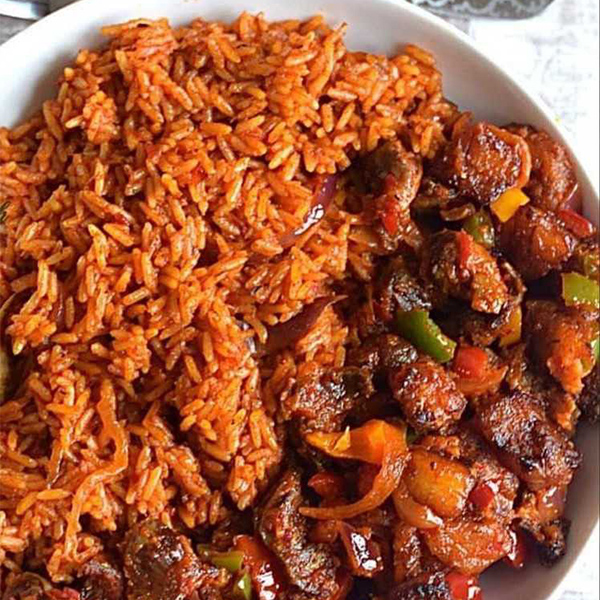 Assorted Jollof Rice